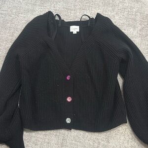 Cami NYC women’s cardigan sweater - off the shoulder size small